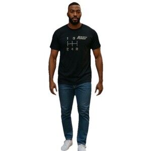 2011 Fast Five Movie Promo Tee Fast & The Furious Men’s Cars Bay Island Black M